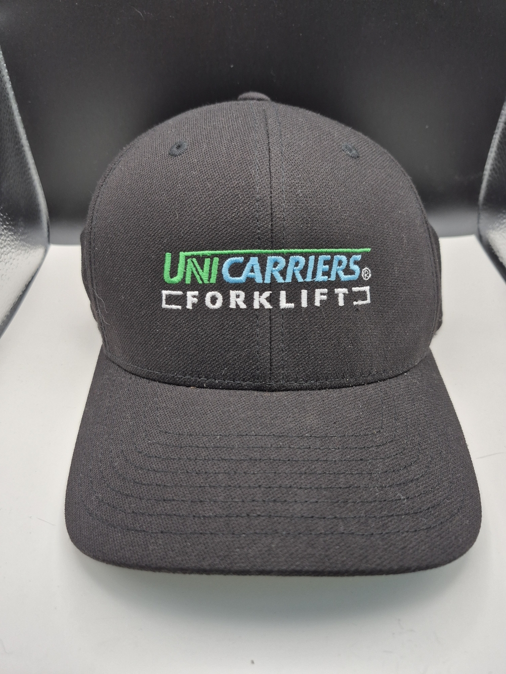 Unicarriers Forklift Black Logo Baseball Cap